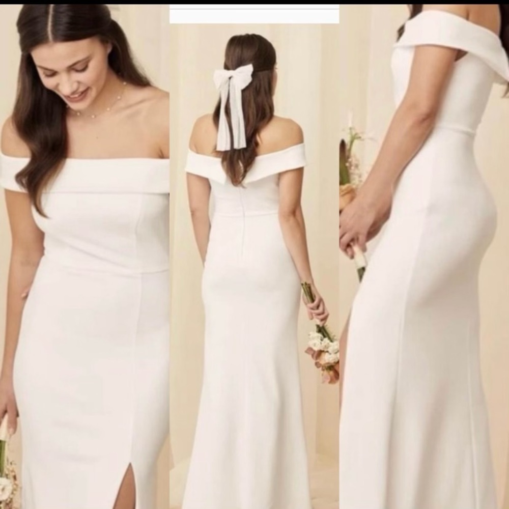 White gown